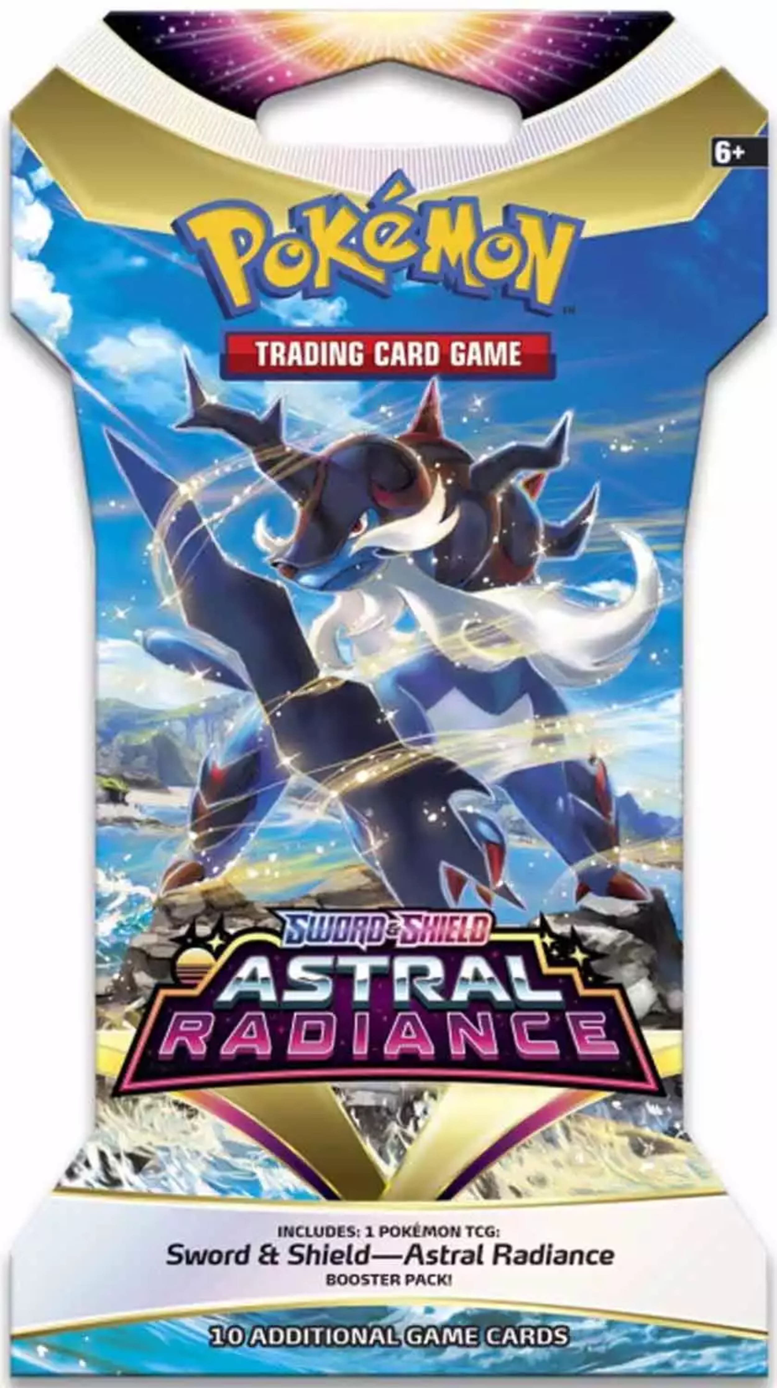 Booster à manches Pokémon Épée et Bouclier Astral Radiance (anglais)