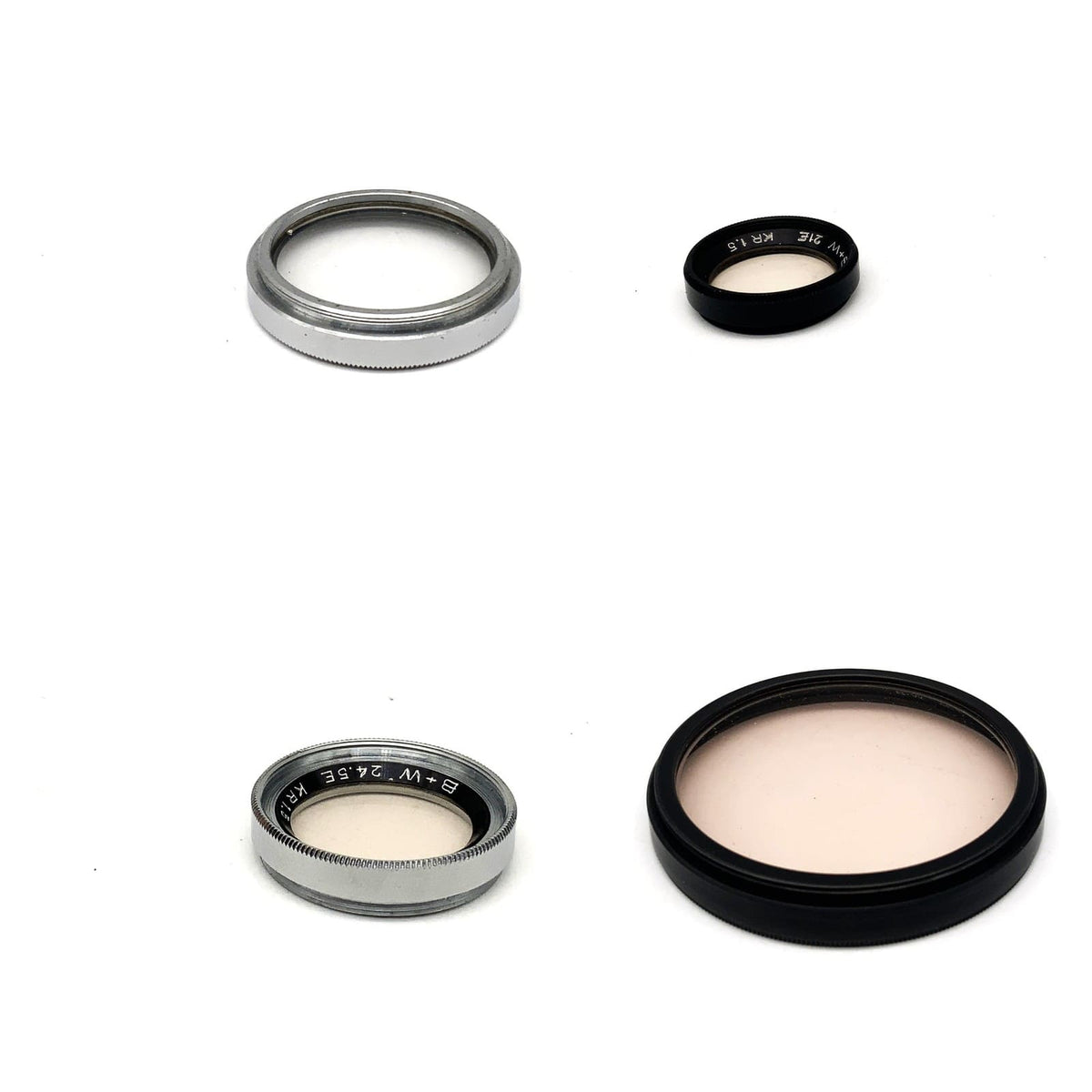 B+W Korrekturfilter Auswahl 19,5 21,5 22,5 24,5 25,5 27 29,5 30mm Objektivfilter