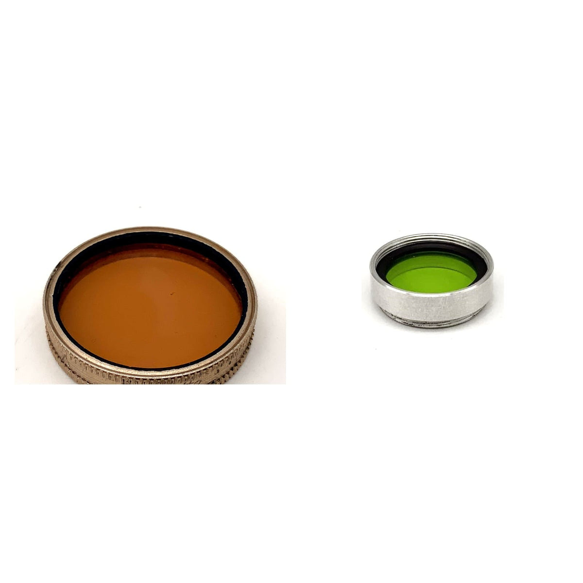Farbfilter 17,5mm Auswahl Grün Orange Arnz Jena Ednalite Filter Schwarzweiß